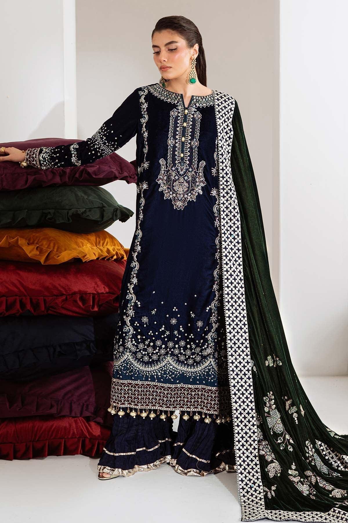 Nureh | Maya Velvet | NW-109 - Rang-e-Khaas