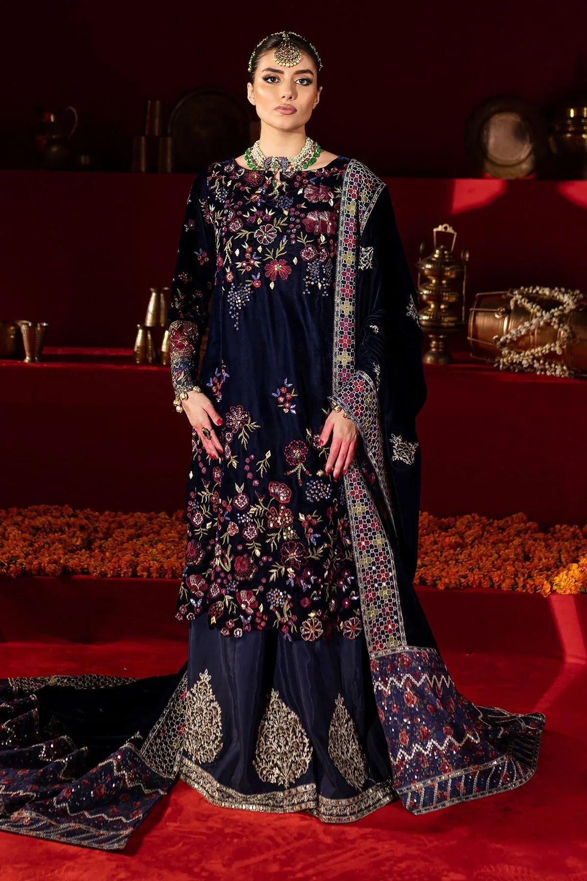 Nureh | Maya Velvet | NW-93 - Rang-e-Khaas