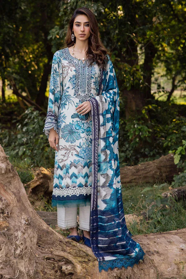 Nureh | Gardenia Lawn 24 | NSG-139 - Rang-e-Khaas