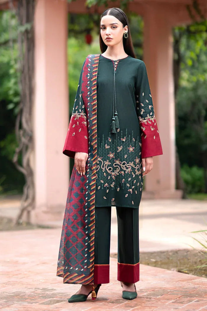Jazmin | Winter Edition 24 | KHADDAR UW-0071 - Rang-e-Khaas