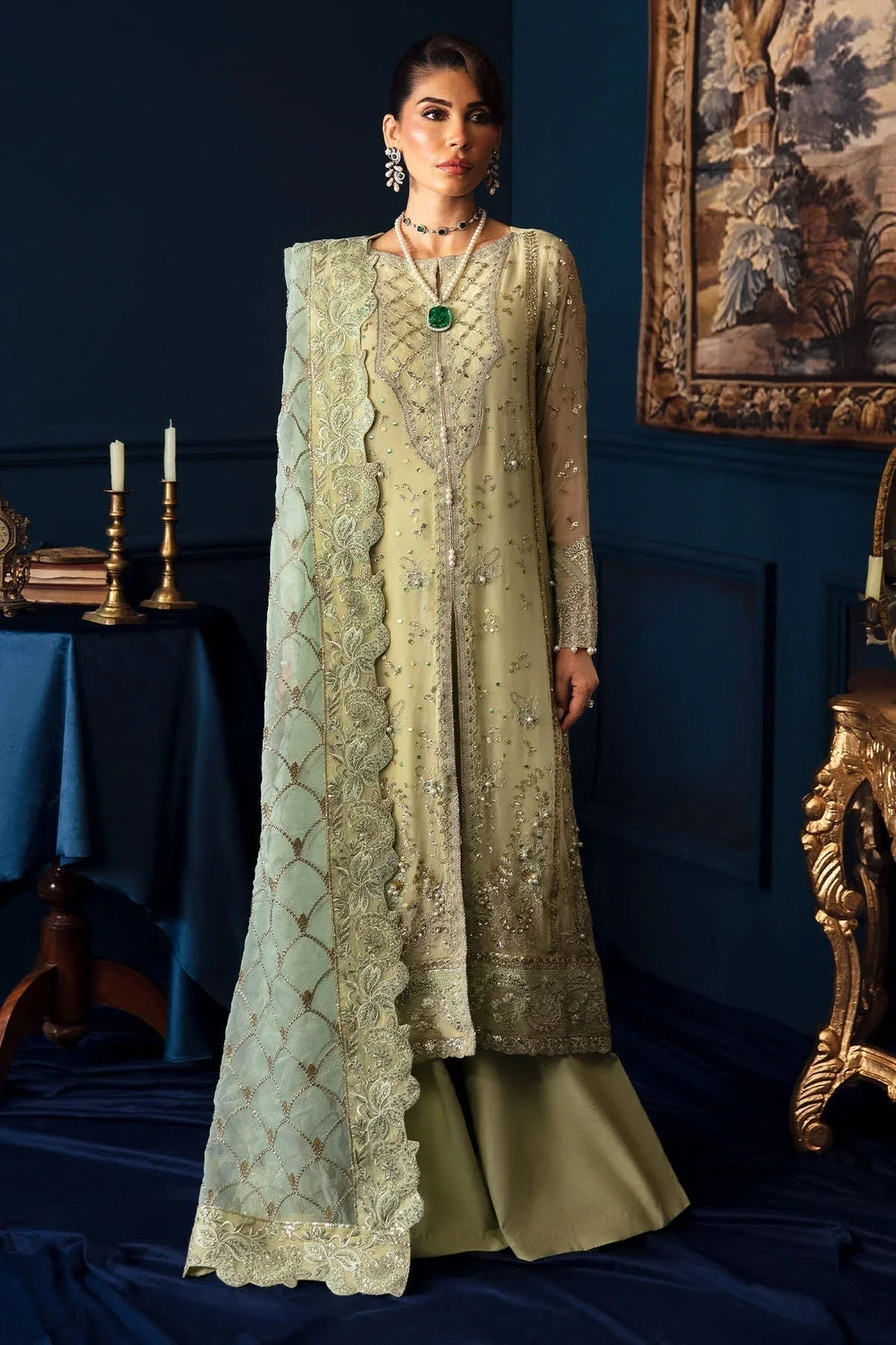 Nureh | Elanora Formal 24 | NEL-50-Meadow - Rang-e-Khaas