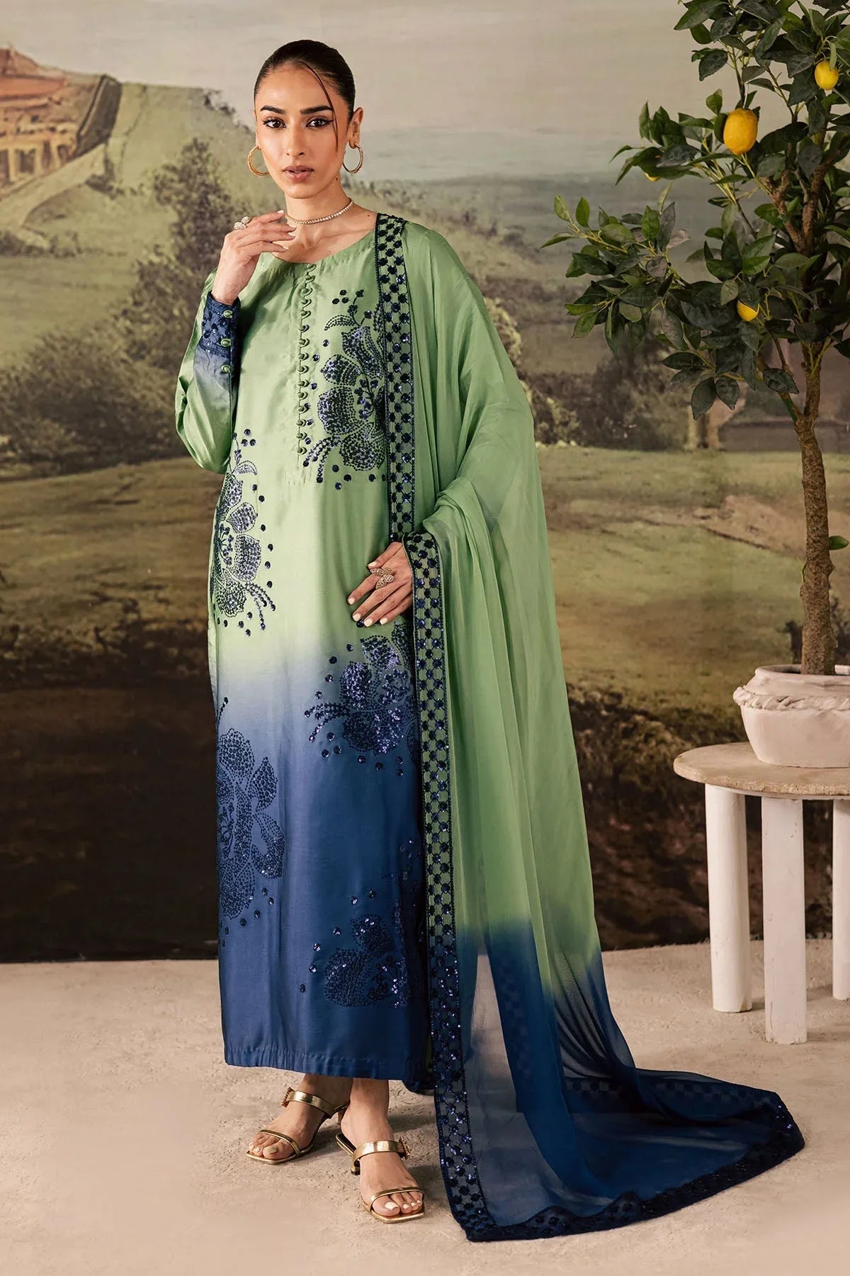Nureh | Shades of Winter | NP-677 - Rang-e-Khaas