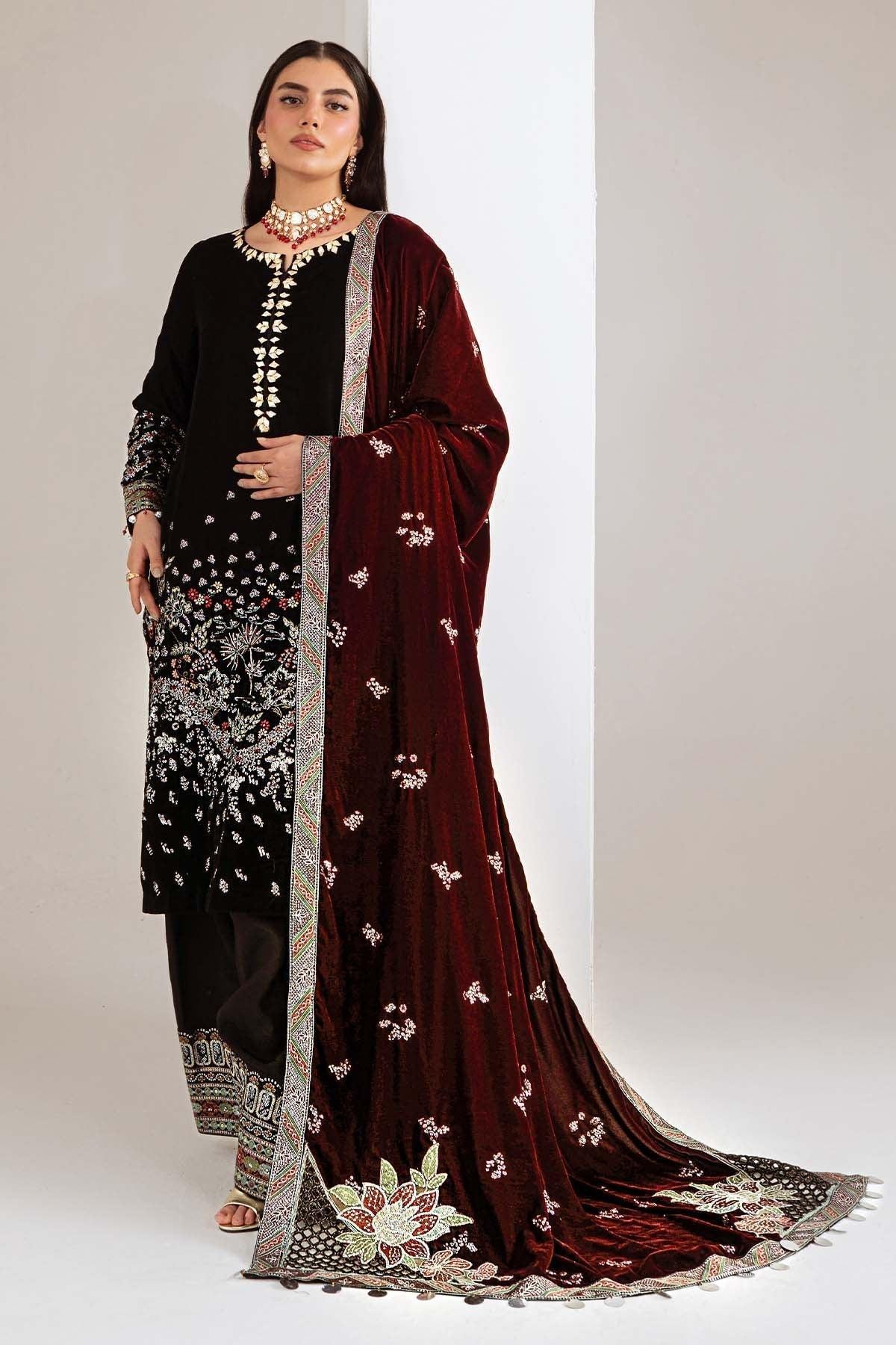 Nureh | Maya Velvet | NW-113 - Rang-e-Khaas
