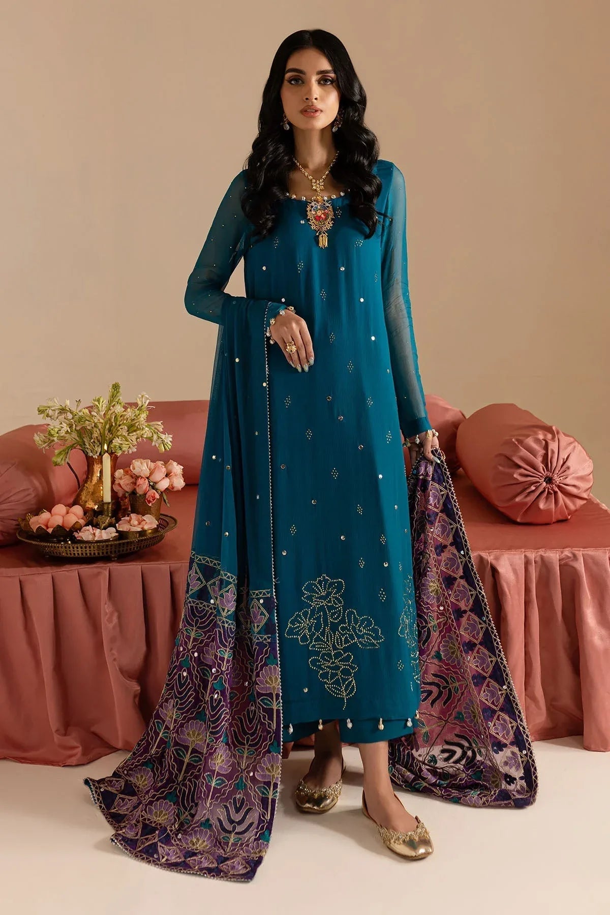 Nureh | Mukeshkari Formals | MK-10 - Rang-e-Khaas