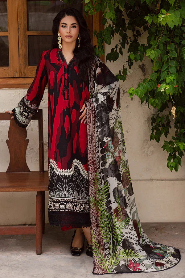 Nureh | Signature Printed Linen | SP-169 - Rang-e-Khaas