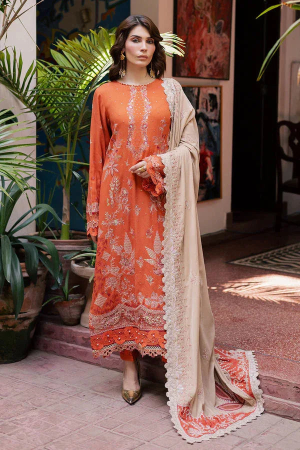 Nureh | Exclusive Leather Peach | NE-184 - Rang-e-Khaas