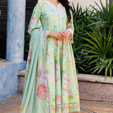 Farasha | Printed Essentials | Mint Dew