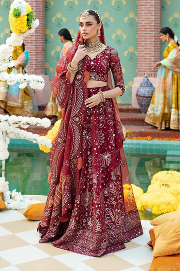 Nureh | Jhoomro Wedding Formals | NL-53 - MAHRO - Rang-e-Khaas