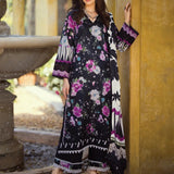 Elaf Premium Print Chikankari Lawn Unstitched 3Pc Suit ECT-02B DARIEN