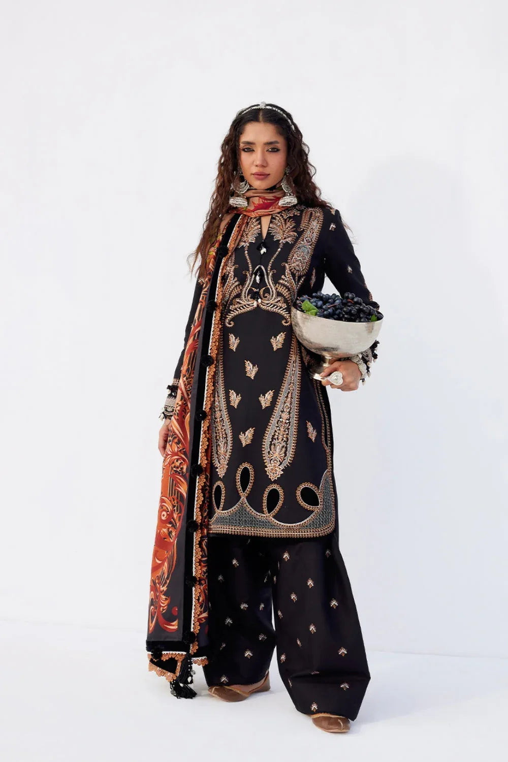 Saira Rizwan | Winter Khaddar 25 | MAHTAAB-SRW25-01 - Rang-e-Khaas