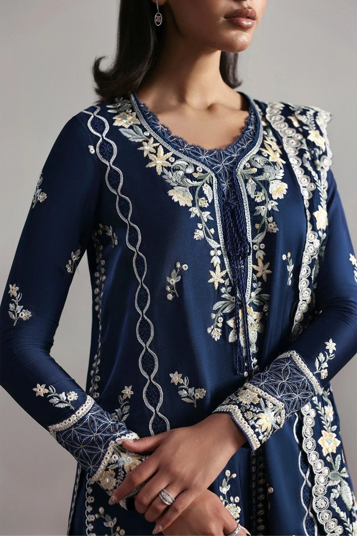 Afrozeh | Slate Ready to Wear | Alara - Rang-e-Khaas