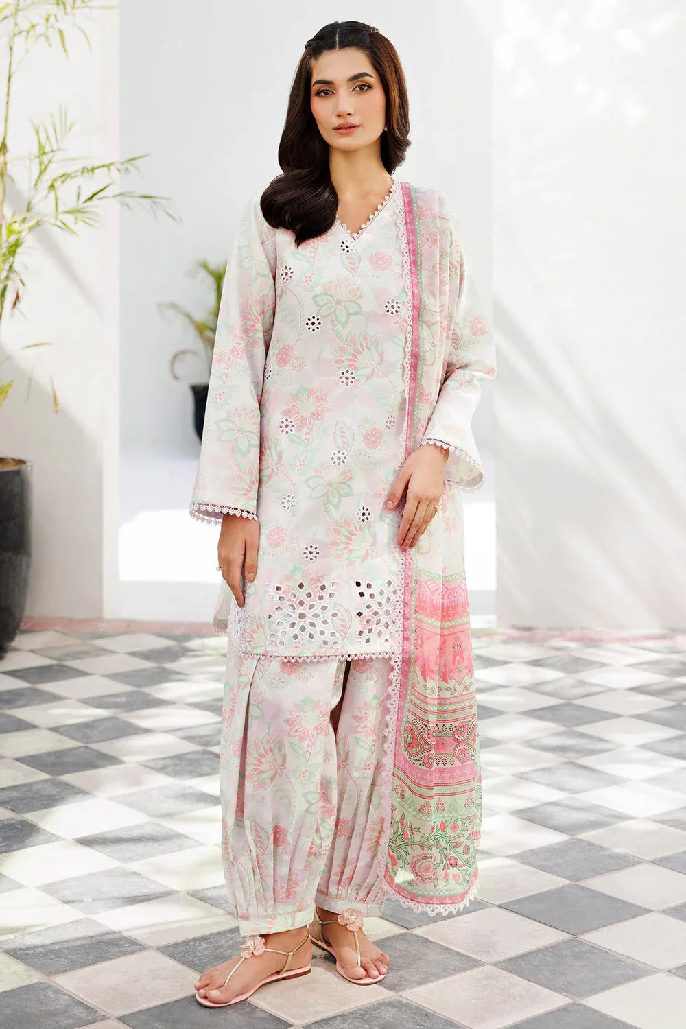 Farasha | Printed Essentials | Spring Glow - Rang-e-Khaas
