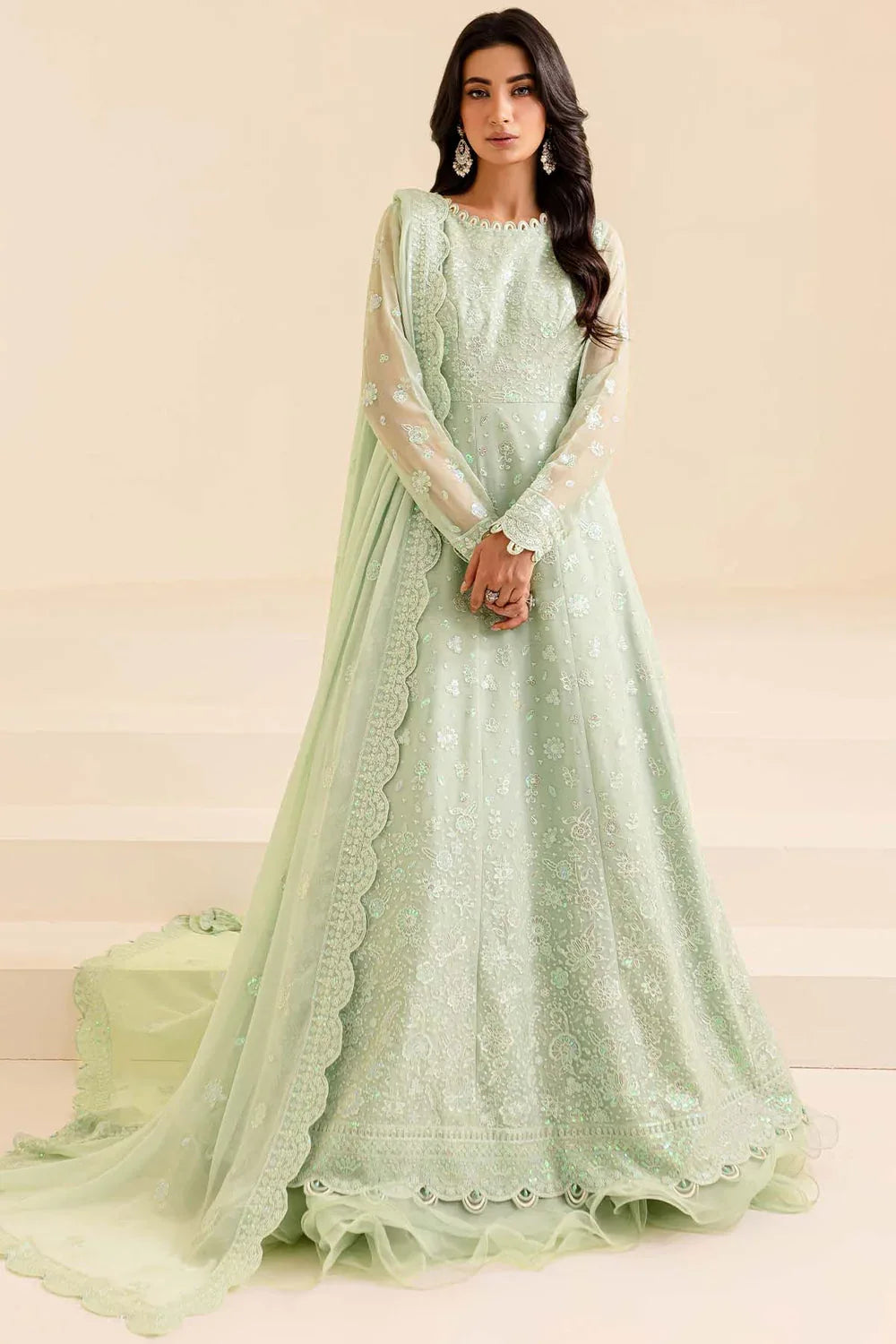 Farasha | Lumiere Formals | Aqua Dream - Rang-e-Khaas