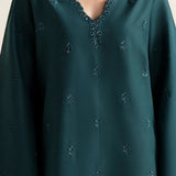 Afrozeh | Basic Pret 25 | Dark Kiwi