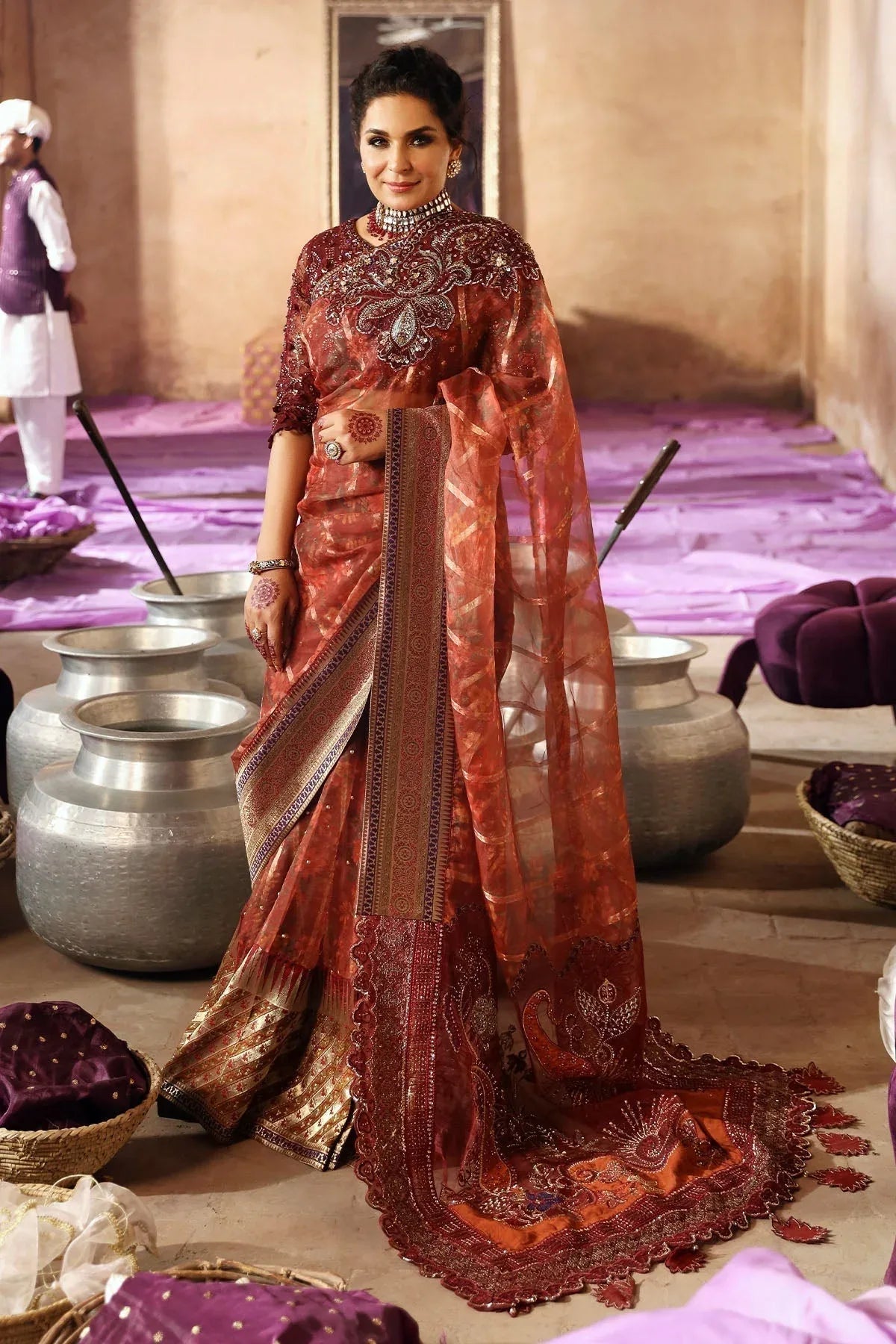 Nureh | Jhoomro Wedding Formals | NL-71 GEHNA - Rang-e-Khaas