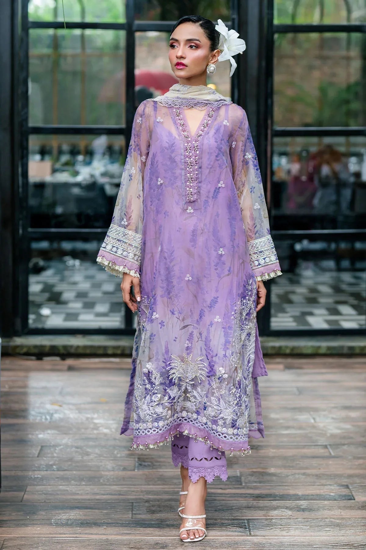 Nureh | Ballerina Formals | NU2-149 - Rang-e-Khaas