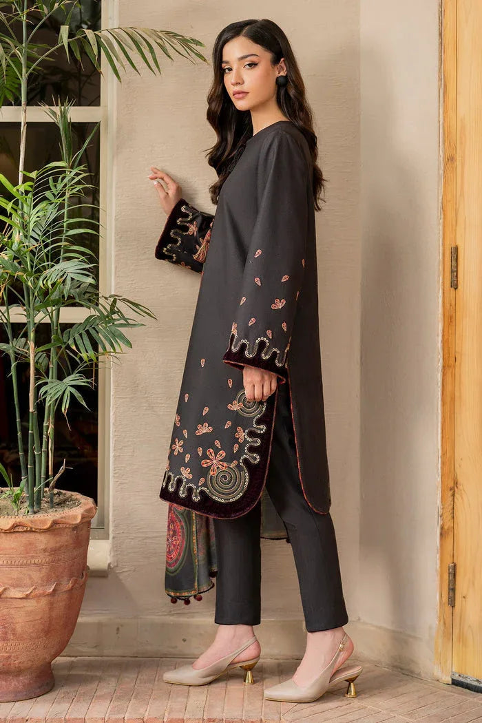 Jazmin | Winter Edition 24 | KHADDAR UW-0047 - Rang-e-Khaas