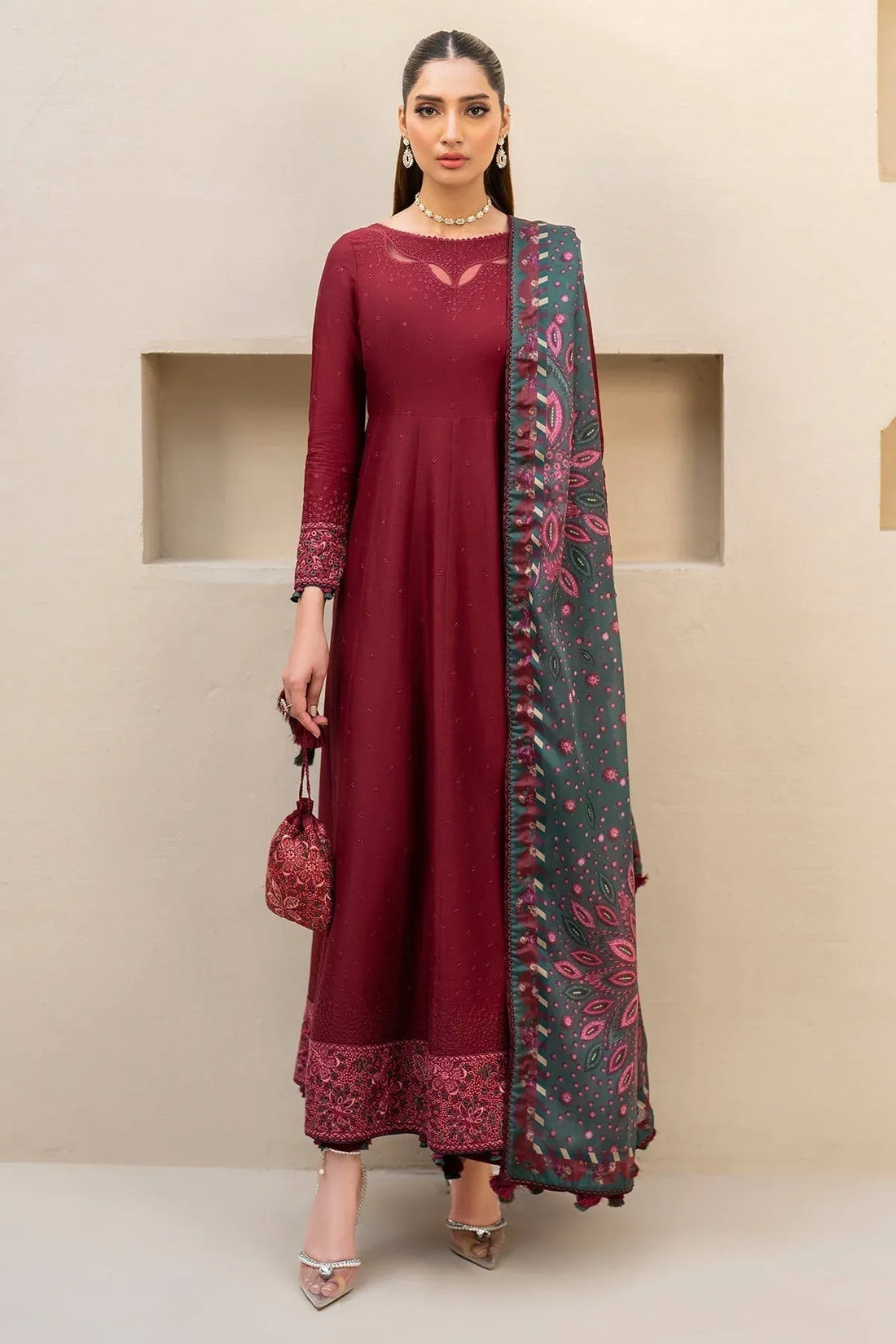 Jazmin | Irish Lawn SS 24 | D7 - Rang-e-Khaas