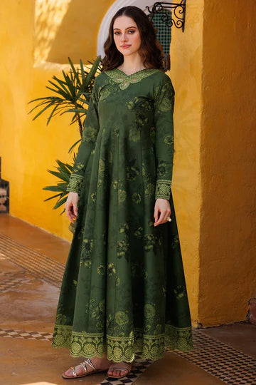 Farasha | Printed Essentials | Sage Charm - Rang-e-Khaas