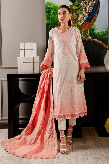 Nureh | Printed lawn 25 | SP-108 - Rang-e-Khaas