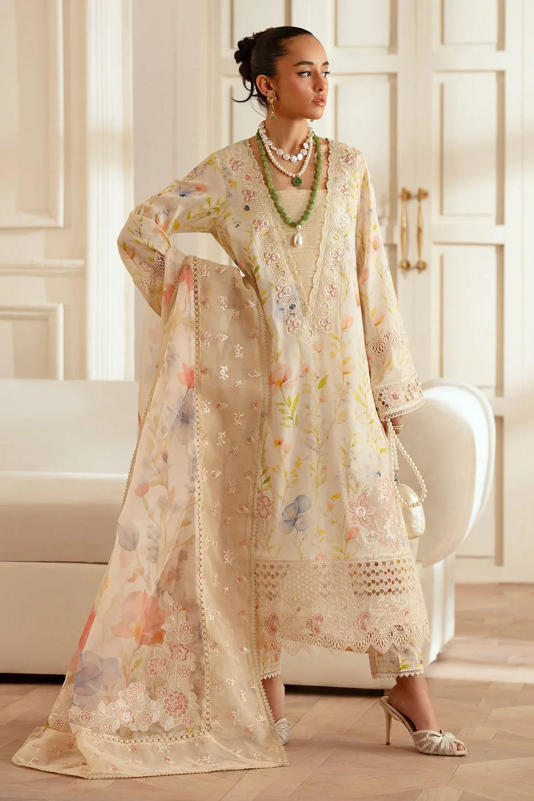 Nureh | Feya Eid Lawn | FE-02 - Rang-e-Khaas