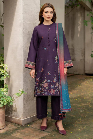Jazmin | Winter Edition 24 | KHADDAR UW-0050 - Rang-e-Khaas