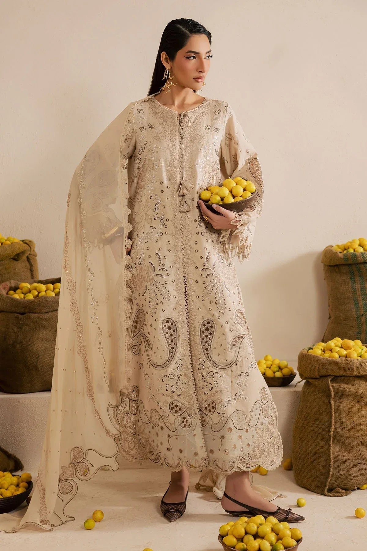 Nureh | Karandi Collection | NE-218 - Rang-e-Khaas