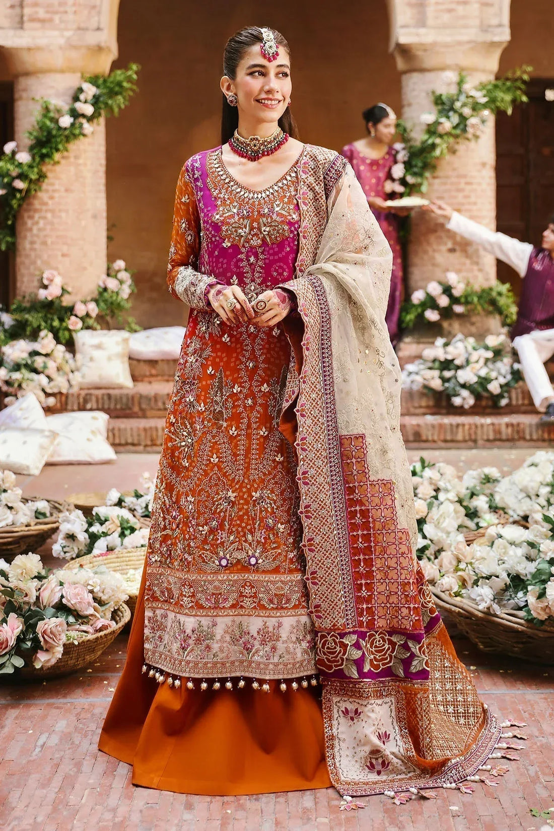 Nureh | Jhoomro Wedding Formals | NL-66 BANO - Rang-e-Khaas