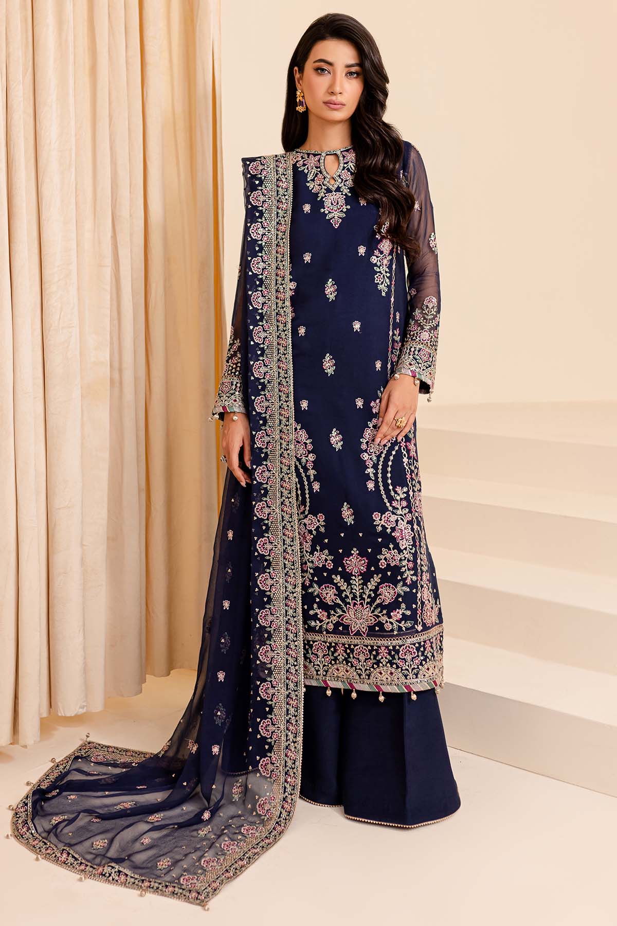 Farasha | Lumiere Formals | NAVY NOIR - Rang-e-Khaas