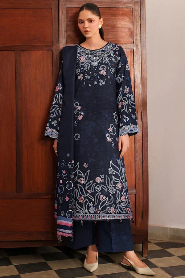 Farasha | Meline Premium Viscose 25 | Night Oak - Rang-e-Khaas