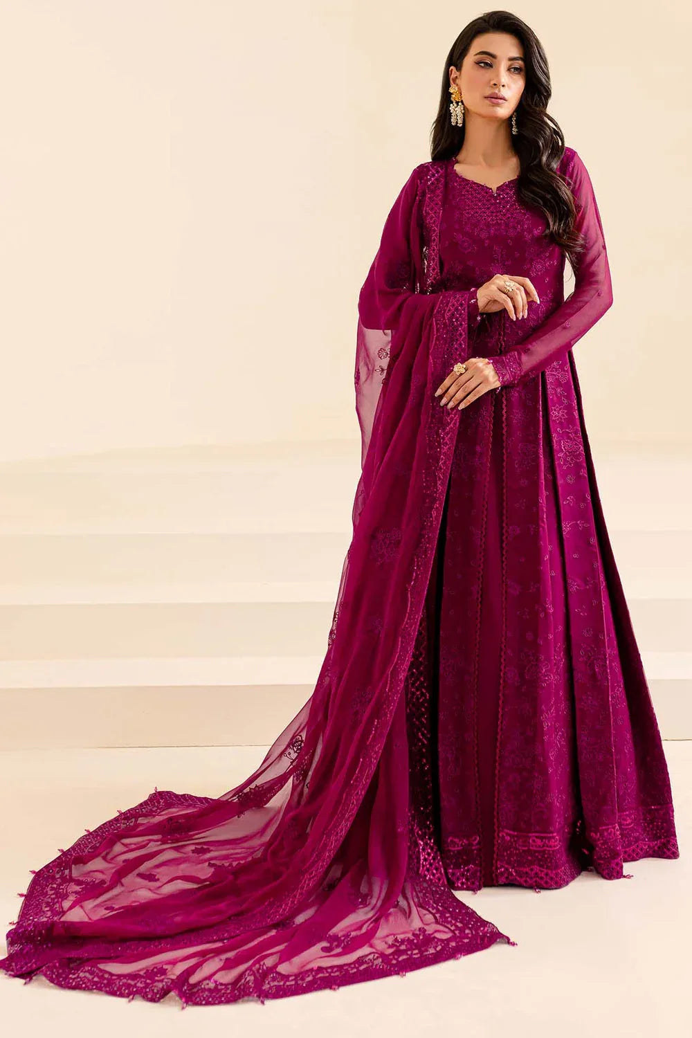 Farasha | Lumiere Formals | Mystic Mauve - Rang-e-Khaas