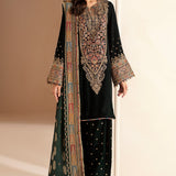 JAZMIN__Embroidered Velvet Formal VF-2025