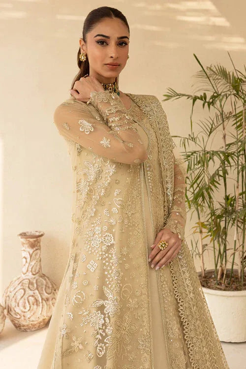 Farasha | Lu Zella Premium Formals 25 | Golden Aura - Rang-e-Khaas