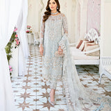 Gulaal | Wedding Formals | Avenir Embroidered Net 3-Piece Suit WS-01
