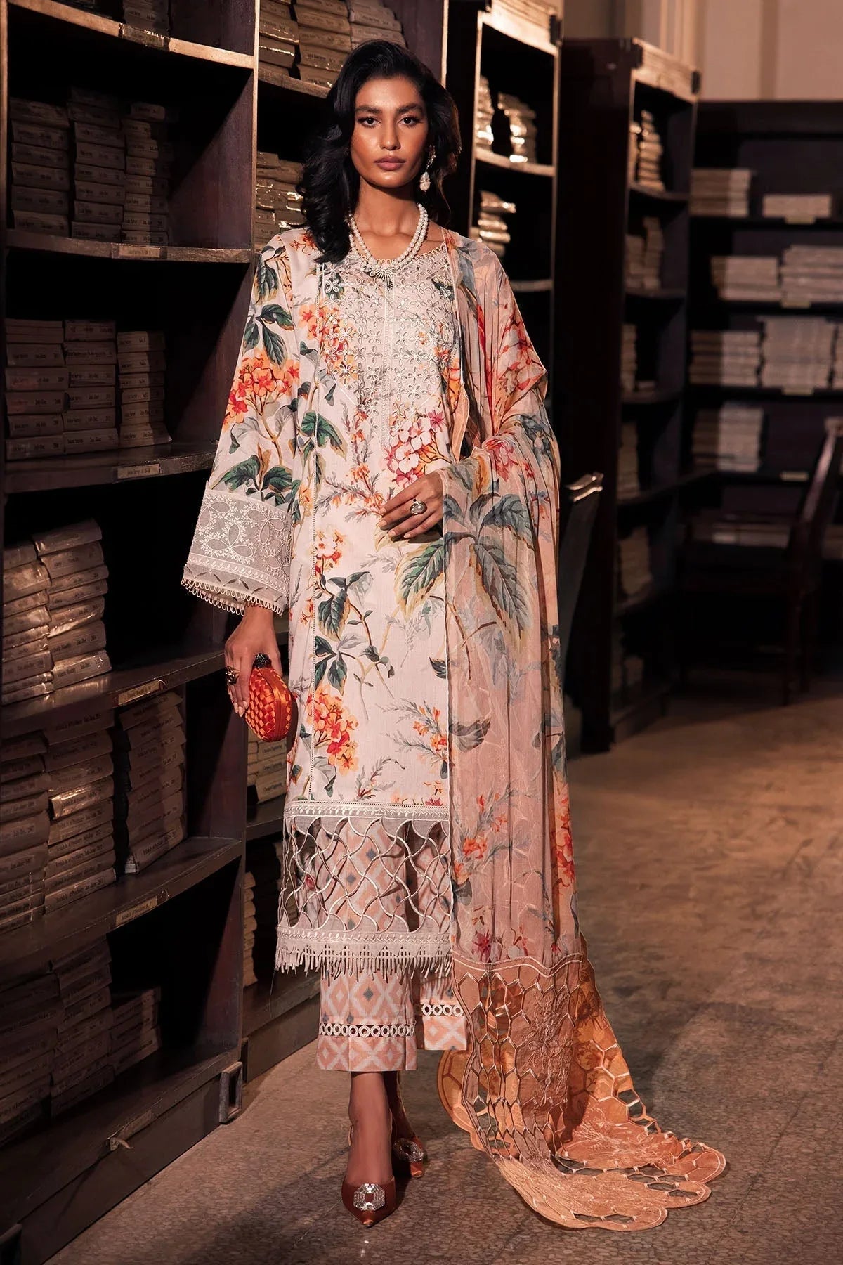 Nureh | Glam Girl Lawn | GL-13 - Rang-e-Khaas