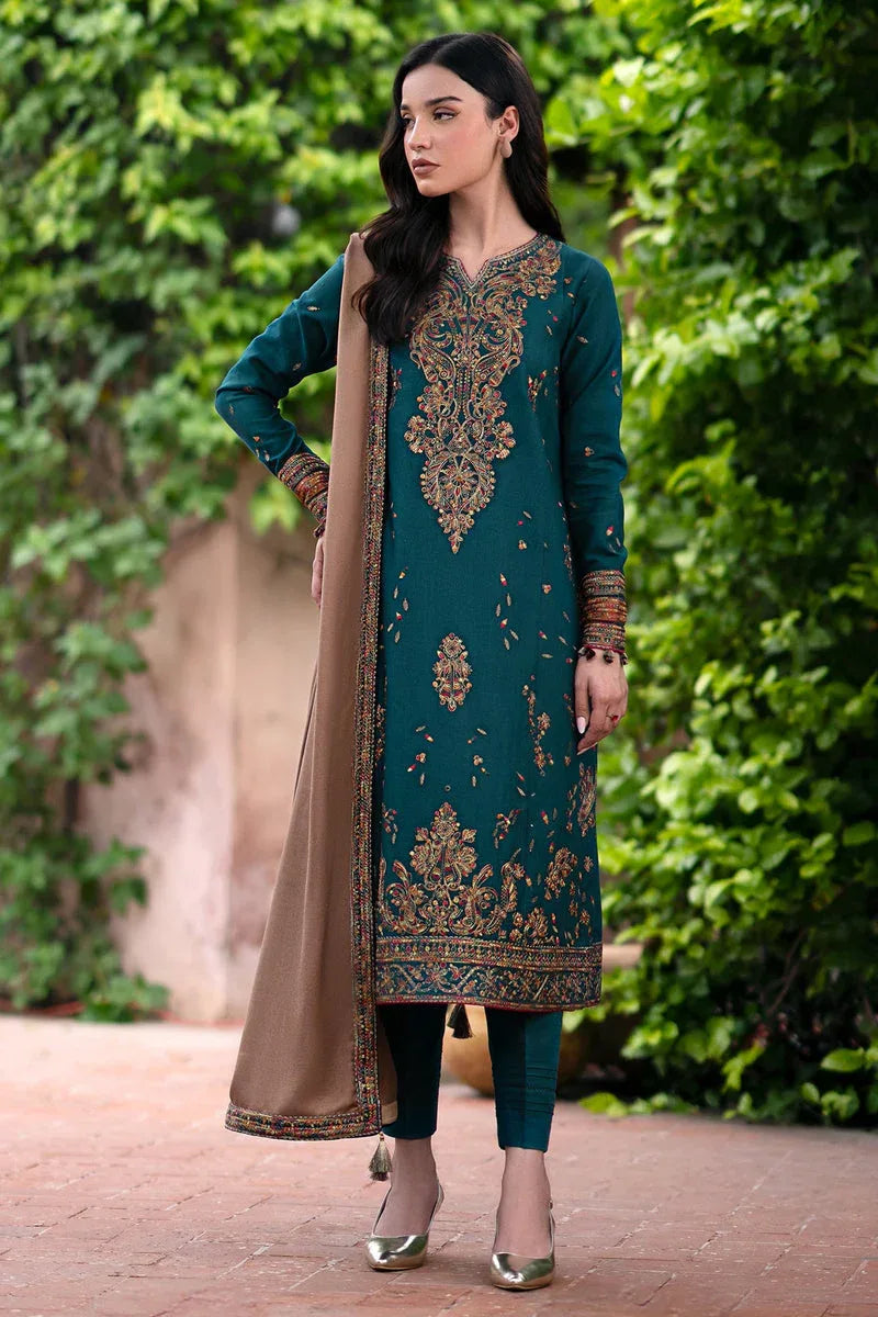 Jazmin | Winter Edition 24 | KHADDAR UW-0060 - Rang-e-Khaas