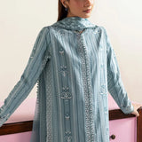 Afrozeh | Basic Pret 25 | Blue Melon