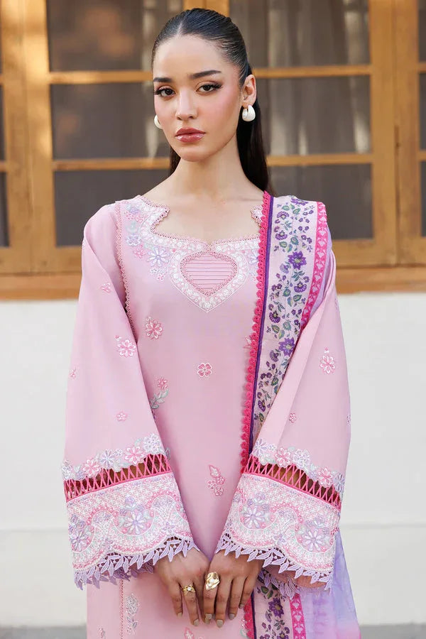 Farasha | Summer Weaves Embroidered Lawn | Petal Bloom - Rang-e-Khaas