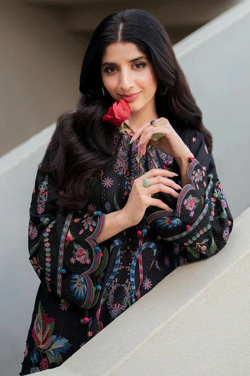 Jazmin | Shahkaar Luxury Lawn 25 | SL25-D10 - Rang-e-Khaas