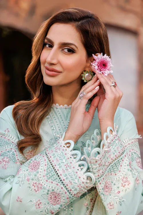 Farasha | Kaavish Lawn 24 | WHISPER MINT - Rang-e-Khaas