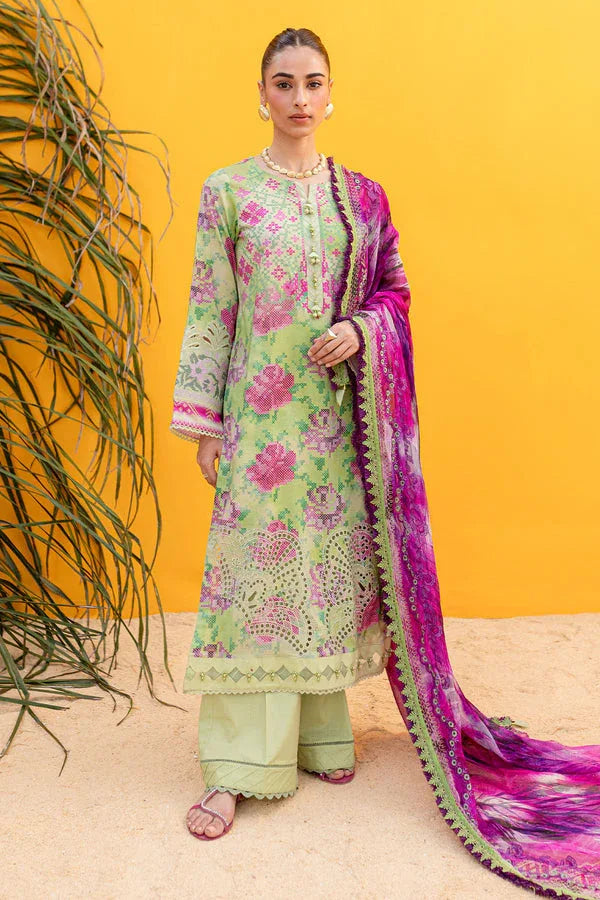 Nureh | Gardenia Lawn 24 | NS-139 A - Rang-e-Khaas