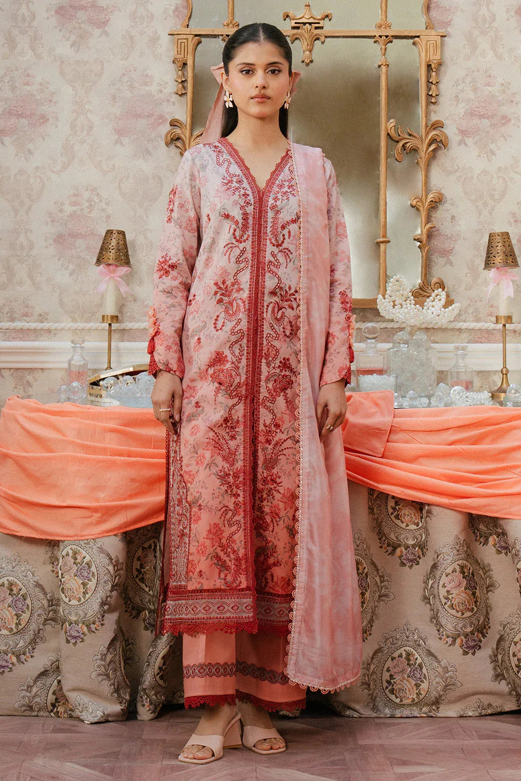Ayzel | Armelia Printed Lawn 25 | Ayla - Rang-e-Khaas