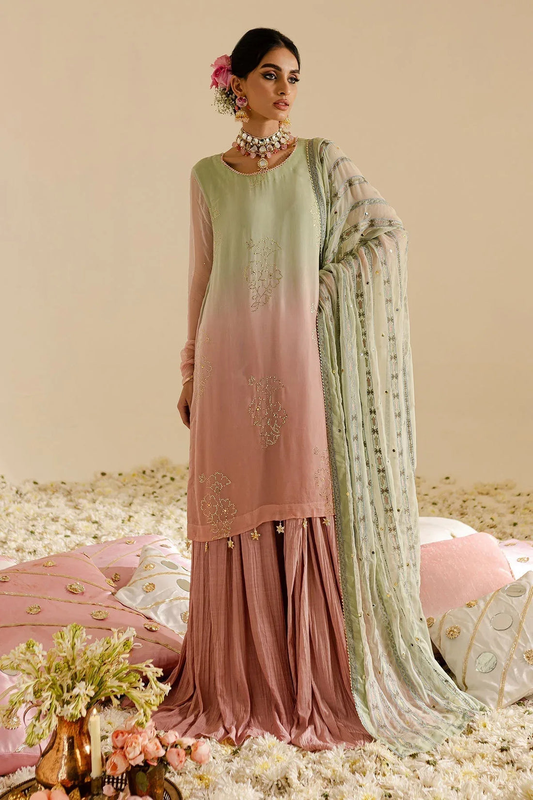 Nureh | Mukeshkari Formals | MK-07 - Rang-e-Khaas