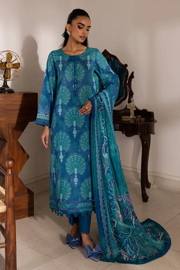 Nureh | Printed Lawn 25 | SP-145 - Rang-e-Khaas