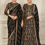 Zarif | Mehroz Formals | Black Ruby