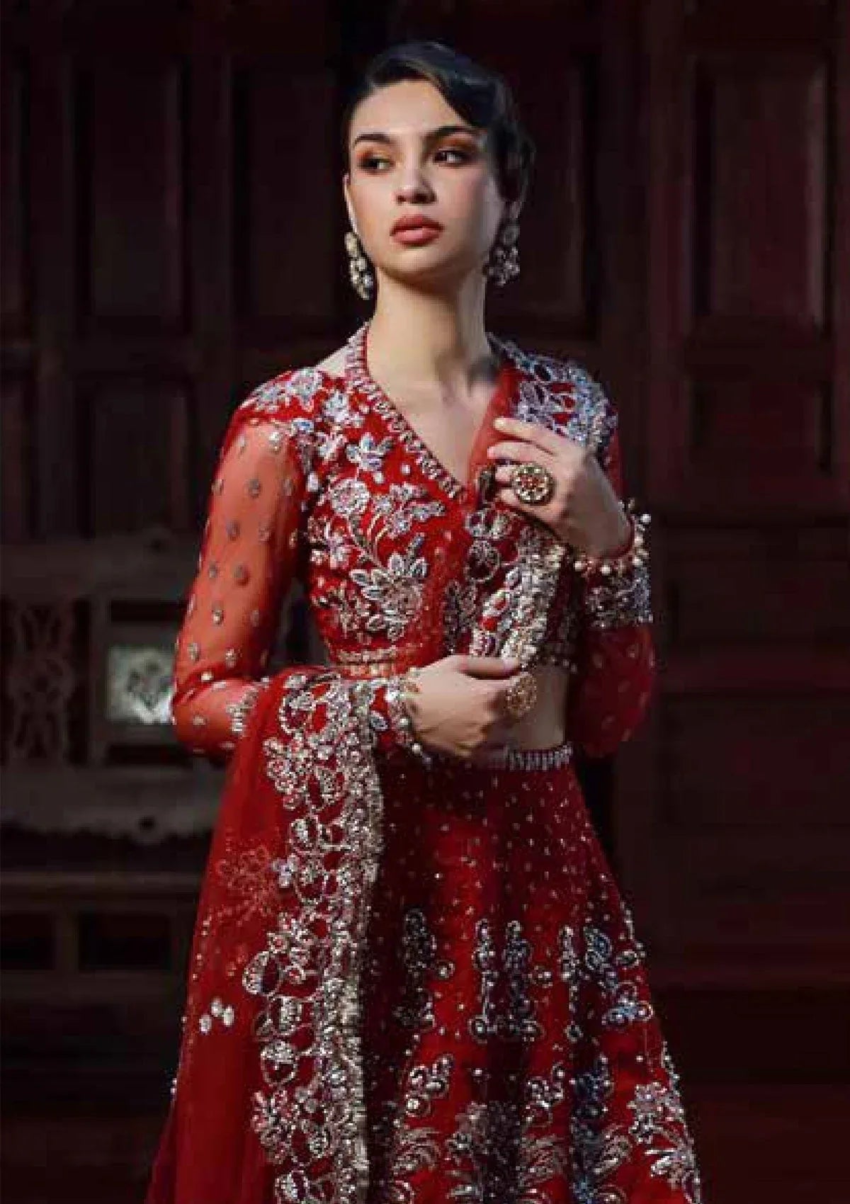 Ezra | Wedding Collection | EW24#08 - Rose - Rang-e-Khaas