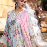 Elaf Premium | Prints Chikankari 24 | 04B GLACIELLA