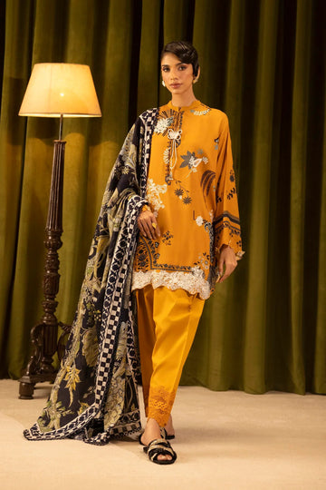 Sana Safinaz | Muzlin Winter 25 | 020A - Rang-e-Khaas