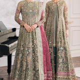 Baroque Chantelle Embroidered Luxury Net 3Pc Suit EC-02