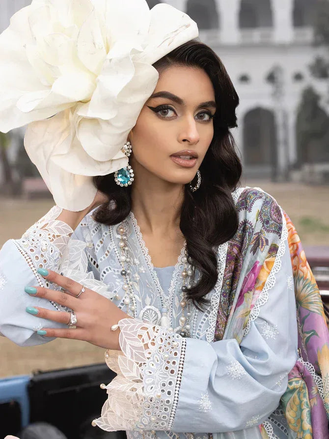 Faiza Faisal | Maya Luxury Lawn | Anja - Rang-e-Khaas